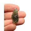 Silber Moldavit Anhänger 2,4g