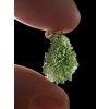 Silber Moldavit Anhänger 2,3g