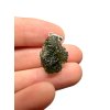 Silver moldavite pendant 3g