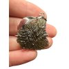 Silber Moldavit Anhänger 6,2g