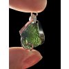 Silver moldavite pendant 4,4g