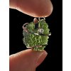 Silver moldavite pendant 5,9g