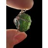 Silver moldavite pendant 4,7g