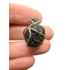 Silver moldavite pendant 4,7g