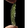 Silver moldavite pendant 3,7g