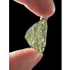 Silber Moldavit Anhänger 2,1g