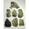 Unbeschädigte dünne Moldavite – 34,4g