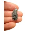 Silver pendant made from carpathian obsidian 2g