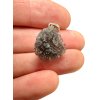 Stříbrný přívěsek ze slovenského obsidiánu 1,7g