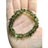 Bracelet made of tumbled moldavites