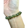 Bracelet made of tumbled moldavites
