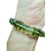 Bracelet made of tumbled moldavites
