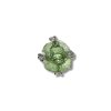 Silver moldavite ring 5,6g