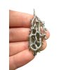 Silver moldavite pendant with gold-plated elements 8,5g