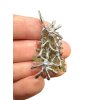 Silver moldavite pendant from Besednice Jezkovna 7g