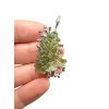Silver moldavite pendant from Besednice Jezkovna 7g