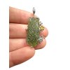 Silver moldavite pendant with gold-plated elements 7,8g