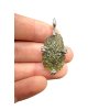 Silver moldavite pendant 6,2g