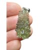 Silber Moldavit Anhänger 1,6g