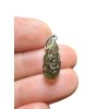 Silber Moldavit Anhänger 0,9g