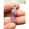Grape chalcedony pendant