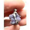 Grape chalcedony pendant