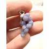 Grape chalcedony pendant