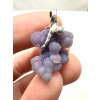 Grape chalcedony pendant