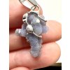 Grape chalcedony pendant