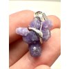 Grape chalcedony pendant
