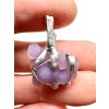 Grape chalcedony pendant