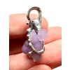 Grape chalcedony pendant