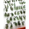 Moldavite jewellery – 155 pcs