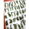 Moldavite jewellery – 155 pcs