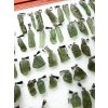 Moldavite jewellery – 155 pcs