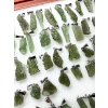 Moldavite jewellery – 155 pcs