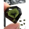Faceted moldavites – 189ct