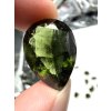 Faceted moldavites – 189ct