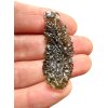 Silver moldavite pendant 4,6g