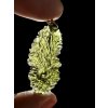 Silver moldavite pendant 4,6g