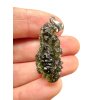 Silver moldavite pendant 5,5g