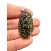 Silver moldavite pendant 7,3g