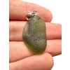 Silver moldavite pendant 3,5g