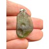 Silver moldavite pendant 3,5g
