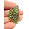 Silver moldavite pendant from Besednice Jezkovna 5,2g