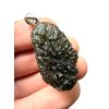 Silver moldavite pendant 10,2g
