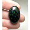 Ethiopian smoky black opal – Cabochon – Welo, Ethiopia