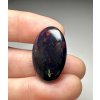 Ethiopian smoky black opal – Cabochon – Welo, Ethiopia