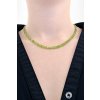 Peridote necklace 45 cm