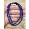 Náhrdelník z lapisu lazuli 4,5 mm – broušené korálky